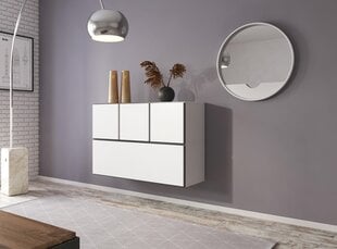 Полка Cama Meble Roco 13, белая/черная цена и информация | Cama Meble Мебель для гостиной | hansapost.ee