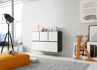 Riiul Cama Meble Roco 13, must/valge hind ja info | Cama Meble Mööbel ja sisustuskaubad | hansapost.ee