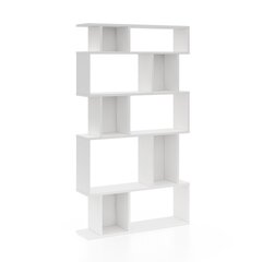 Eraldiseisev riiul Kalune Design Bookshelf 598, 90 cm, valge hind ja info | Riiulid | hansapost.ee