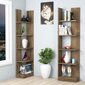 Eraldiseisev riiul Kalune Design Bookshelf 835, tumepruun цена и информация | Riiulid | hansapost.ee