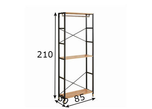 Гардеробная система/ вешалка цена и информация | Полки | hansapost.ee