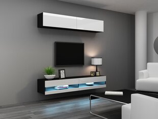 Секция Cama Meble Vigo New10, черная/белая цена и информация | Cama Meble Мебель и домашний интерьер | hansapost.ee
