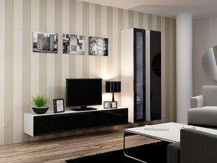 Sektsioon Cama Meble Vigo3, valge/must цена и информация | Секции | hansapost.ee