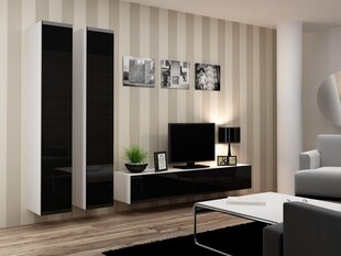 Sektsioon Cama Meble Vigo4, valge/must цена и информация | Секции | hansapost.ee