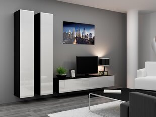 Секция Cama Meble Vigo4, черная/белая цена и информация | Cama Meble Мебель и домашний интерьер | hansapost.ee