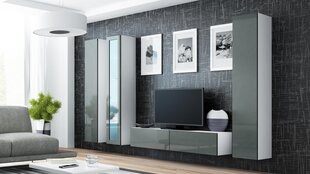 Секция Cama Meble Vigo15, белая/серая цена и информация | Секции | hansapost.ee