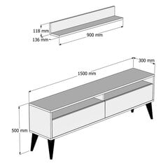 Sektsioon Best, kreemjas värv price and information | Sectional cabinets | hansapost.ee