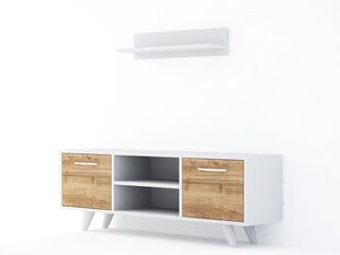 Комплект мебели для гостиной Kalune Design 756(IV), белый/коричневый цена и информация | Секции | hansapost.ee
