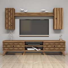 Комплект мебели для гостиной Kalune Design 845(XXXVIII), коричневый цена и информация | Секции | hansapost.ee