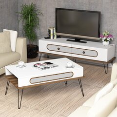 Комплект мебели для гостиной Kalune Design 845(XXIV), белый цена и информация | Секции | hansapost.ee