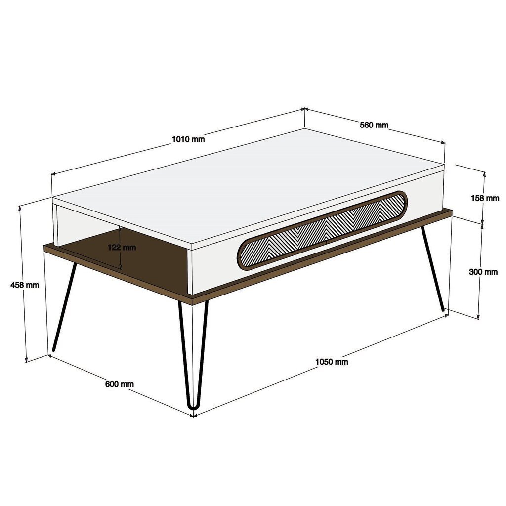 Elutoamööbli komplekt Kalune Design 845(XXIV), valge price and information | Sektsioonkapid | hansapost.ee