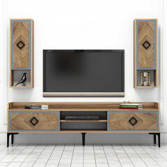 Комплект мебели для гостиной Kalune Design 845(XLIII), коричневый цена и информация | Секции | hansapost.ee