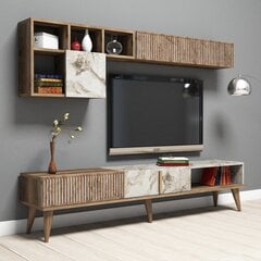 Комплект мебели для гостиной Kalune Design 845(XVI), коричневый цена и информация | Секции | hansapost.ee