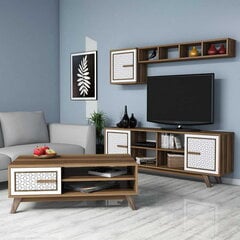 Комплект мебели для гостиной Kalune Design 845(XIX), коричневый цена и информация | Секции | hansapost.ee