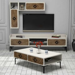 Комплект мебели для гостиной Kalune Design 845(XIII), белый цена и информация | Секции | hansapost.ee