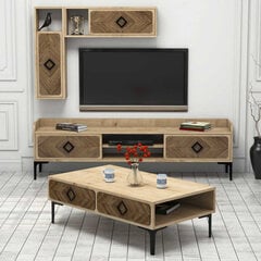 Комплект мебели для гостиной Kalune Design 845(I), коричневый цена и информация | Секции | hansapost.ee