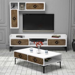 Комплект мебели для гостиной Kalune Design 845(XXIX), белый цена и информация | Секции | hansapost.ee