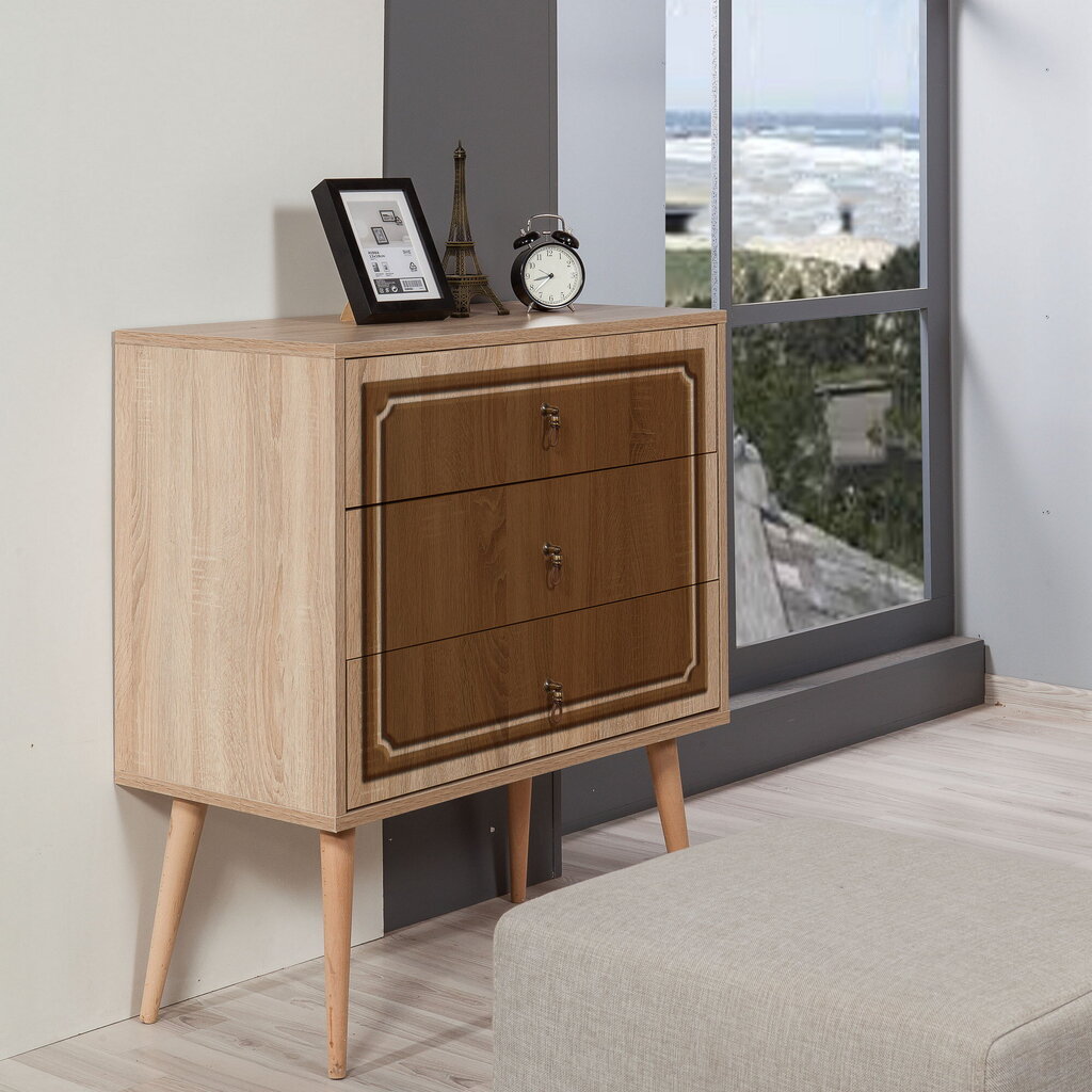 Kummut Kalune Design Dresser 3438, tamme värv/pruun hind ja info | Kummutid | hansapost.ee