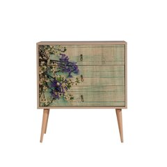 Kummut Kalune Design Dresser 3406, tamme värv/mitmevärviline цена и информация | Комоды | hansapost.ee