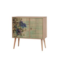 Kummut Kalune Design Dresser 3410, tamme värv/mitmevärviline цена и информация | Комоды | hansapost.ee