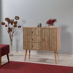 Kummut Kalune Design Dresser 3432, tamme värv/pruun цена и информация | Комоды | hansapost.ee