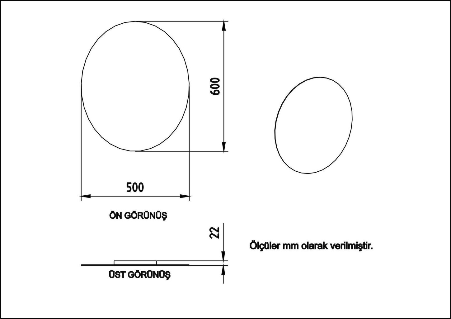 Peegliga kummut Kalune Design Lorenz Ayna, must hind ja info | Kummutid | hansapost.ee