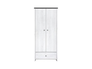 Шкаф Porto 2D, белый цена и информация | Black Red White Мебель для спальни | hansapost.ee