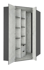 Угловой шкаф Nano 01, серый цена и информация | Meblar Мебель и домашний интерьер | hansapost.ee