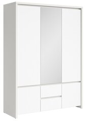 Шкаф Kaspian 3D2S, белый цена и информация | Black Red White Мебель для спальни | hansapost.ee