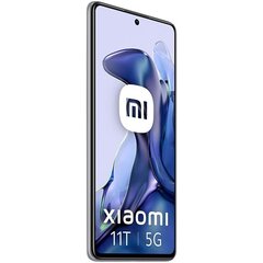 Xiaomi 11T 5G 8/128GB, Dual SIM, White цена и информация | Мобильные телефоны | hansapost.ee