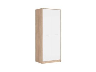 Шкаф BRW Nepo Plus SZF2D, цвета дуба/белый цена и информация | Шкафы | hansapost.ee