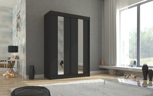 Шкаф ADRK Furniture Balton 150, черный цена и информация | Шкафы | hansapost.ee