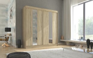 Riidekapp Adrk Furniture Balton 200 cm, tamm цена и информация | Шкафы | hansapost.ee