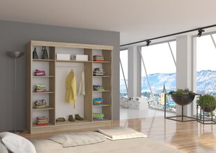 Шкаф ADRK Furniture Fermont, дубовый цвет цена и информация | Шкафы | hansapost.ee