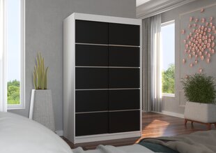 Kapp ADRK Furniture Benisso, valge/must цена и информация | Шкафы | hansapost.ee