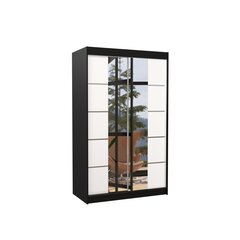 ADRK шкаф Furniture Genua, черный / белый цена и информация | Шкафы | hansapost.ee