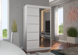 Kapp ADRK Furniture Nicea, valge цена и информация | Шкафы | hansapost.ee