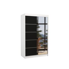 ADRK шкаф Furniture Nicea, белый / черный цена и информация | Шкафы | hansapost.ee