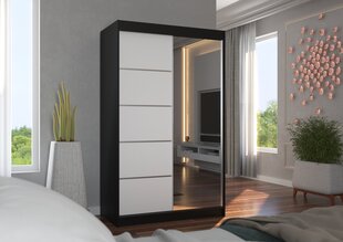 ADRK шкаф Furniture Nicea, черный / белый цена и информация | Шкафы | hansapost.ee