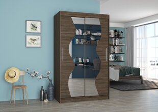Kapp ADRK Furniture Oswald, tumepruun цена и информация | Шкафы | hansapost.ee