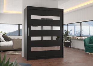 Шкаф ADRK Furniture Baltic, черный цена и информация | Шкафы | hansapost.ee
