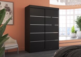 Шкаф ADRK Furniture Luft, черный цена и информация | Шкафы | hansapost.ee