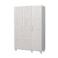 Riidekapp Kalune Design Wardrobe 869 (III), 120 cm, valge hind ja info | Kapid | hansapost.ee