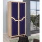 Kapp Kalune Design Wardrobe 869 (IV), 90 cm, tumesinine/tamme värv hind ja info | Kapid | hansapost.ee