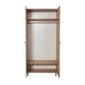 Riidekapp Kalune Design Wardrobe 869 (IV), 90 cm, pruun/tamm цена и информация | Kapid | hansapost.ee