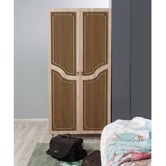 Riidekapp Kalune Design Wardrobe 869 (IV), 90 cm, pruun/tamm price and information | Cupboards | hansapost.ee