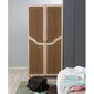 Riidekapp Kalune Design Wardrobe 869 (IV), 90 cm, pruun/tamm hind ja info | Kapid | hansapost.ee