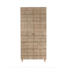 Riidekapp Kalune Design Wardrobe 863 (I), 90 cm, tamm price and information | Cupboards | hansapost.ee