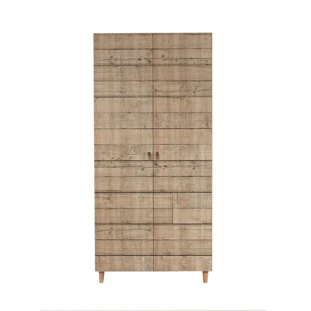 Riidekapp Kalune Design Wardrobe 863 (I), 90 cm, tamm hind ja info | Kapid | hansapost.ee