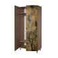 Riidekapp Kalune Design Wardrobe 863 (I), 90 cm, tamm/tumeroheline цена и информация | Kapid | hansapost.ee